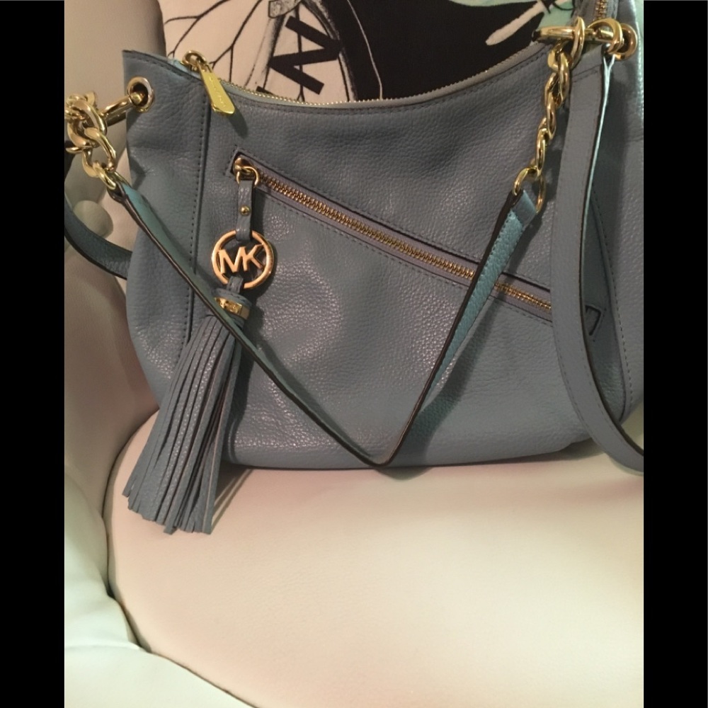 Blue Michael Kors shoulder bag